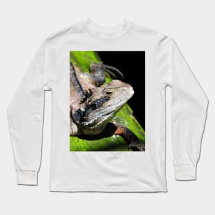 Eastern Water Dragon Long Sleeve T-Shirt